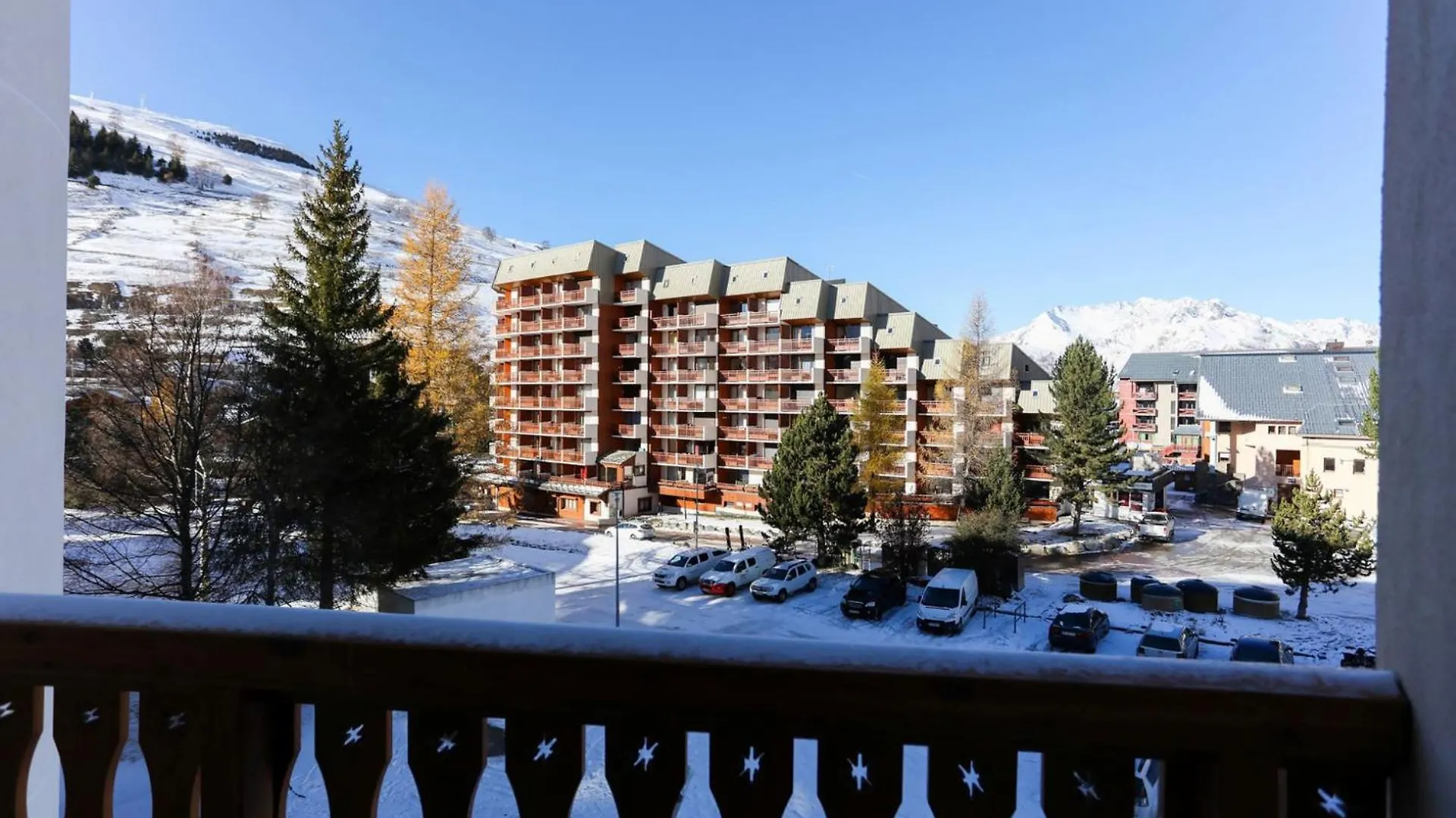 לס דה-אלפס Plein Sud - 2301 - Studio Pied Des Pistes - 2 Pers צרפת